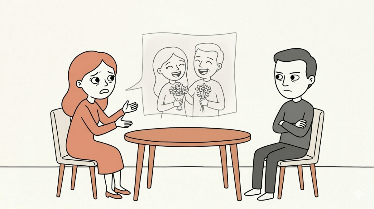 Chồng khô khan nhưng luôn cho tôi sự bình yên