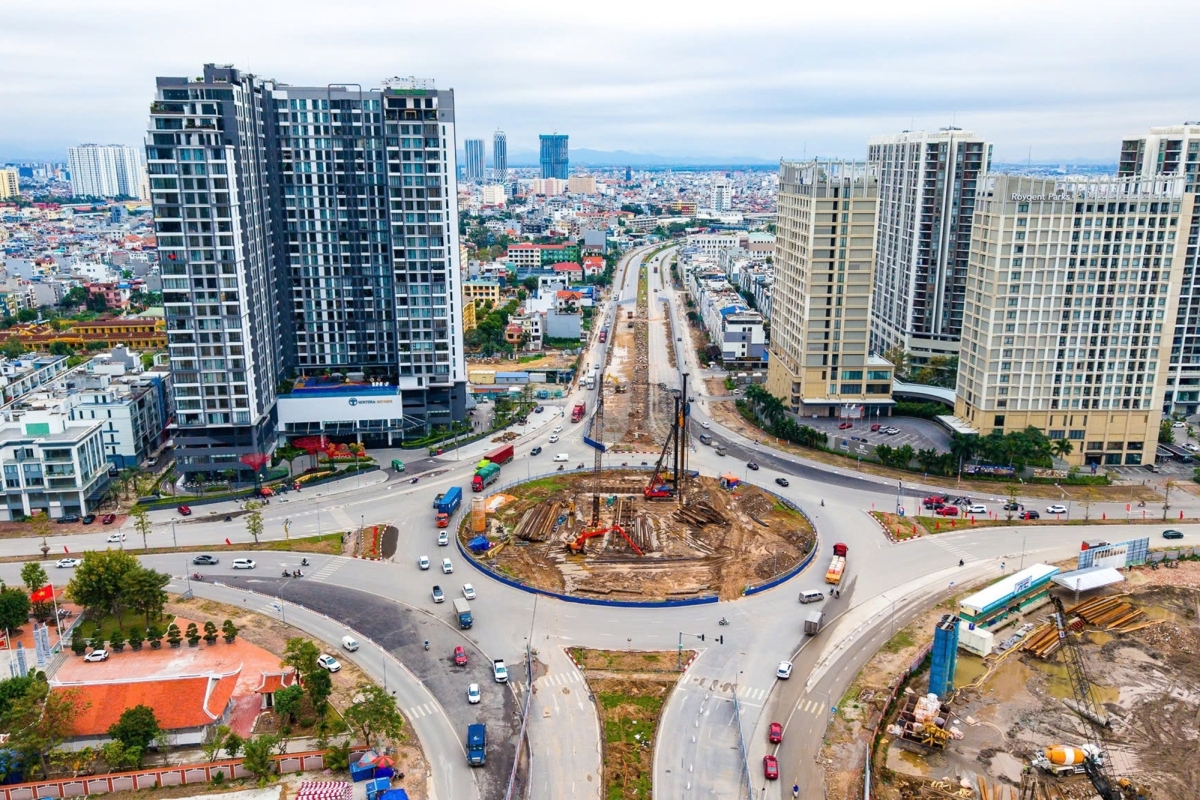 Ba công trình giao thông trọng điểm đang thi công ở Hải Phòng