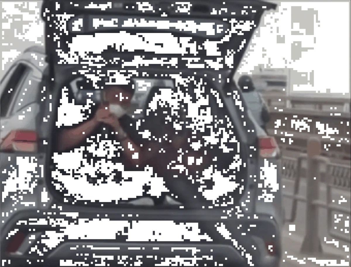 Bị phạt 4 triệu đồng vì chở người trong khoang hành lý