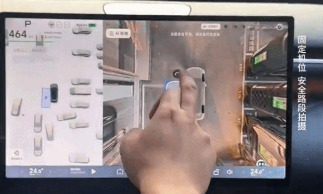 Điều khiển ôtô vào chỗ đỗ như trò chơi điện tử