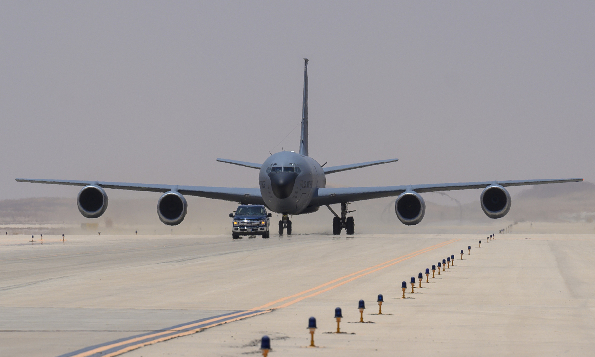 5 máy bay tiếp dầu Mỹ 'trúng đòn tập kích tên lửa Iran'