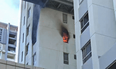 Cháy căn hộ chung cư 25 tầng ở TP HCM