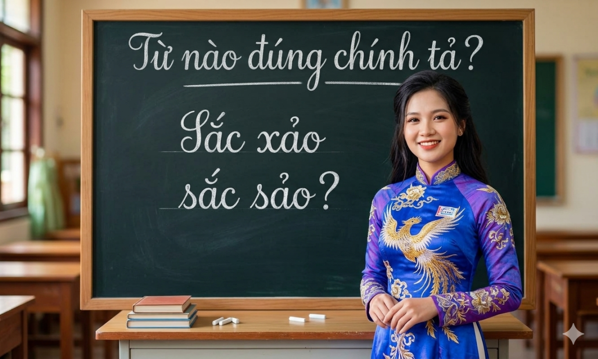 Từ nào đúng chính tả: Sắc xảo hay sắc sảo?