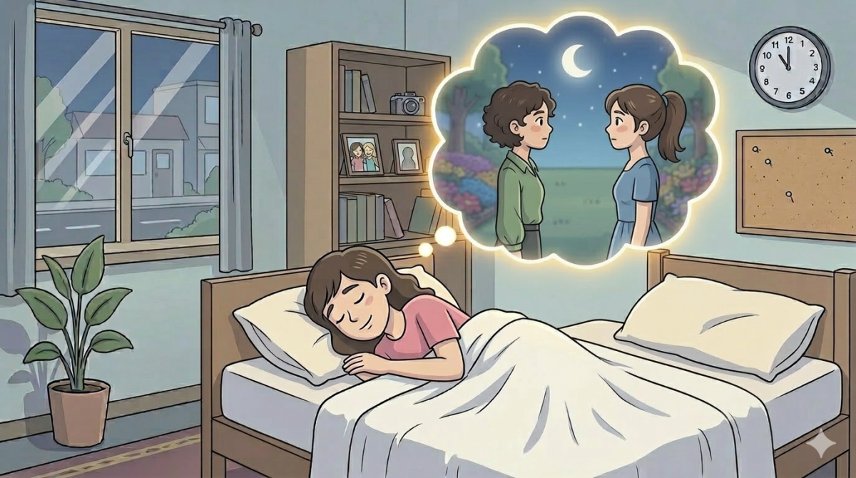 Khó hiểu vì bỗng mơ về cô bạn thuở nhỏ dù tôi không hề liên lạc