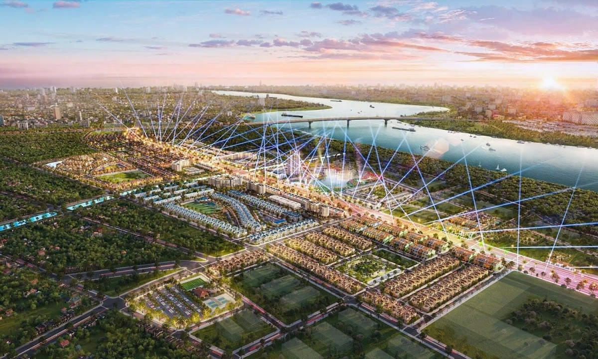 Hai tầng giá trị khi đầu tư bất động sản ven sông Mã