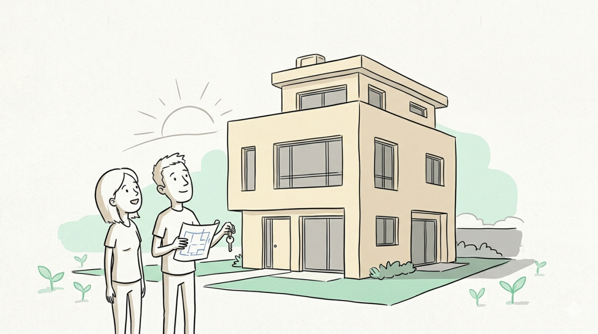 Chỉ có 400 triệu đồng, vợ chồng vẫn quyết xây nhà 1,3 tỷ đồng