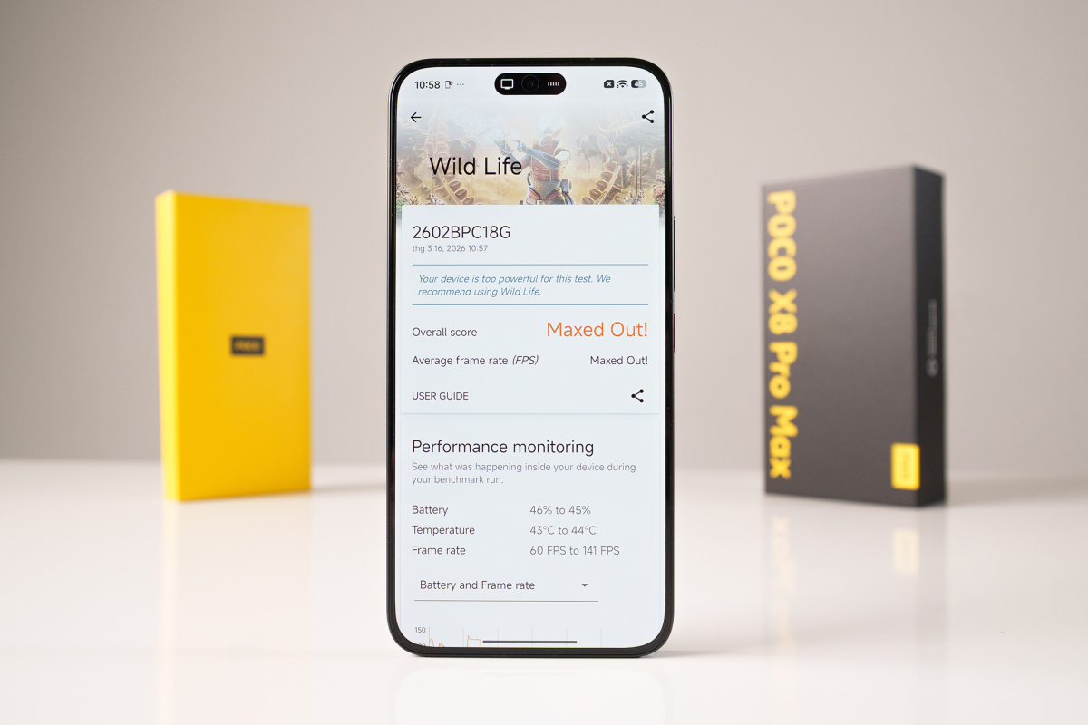 Poco X8 Pro Max - cấu hình mạnh, pin 8.500 mAh