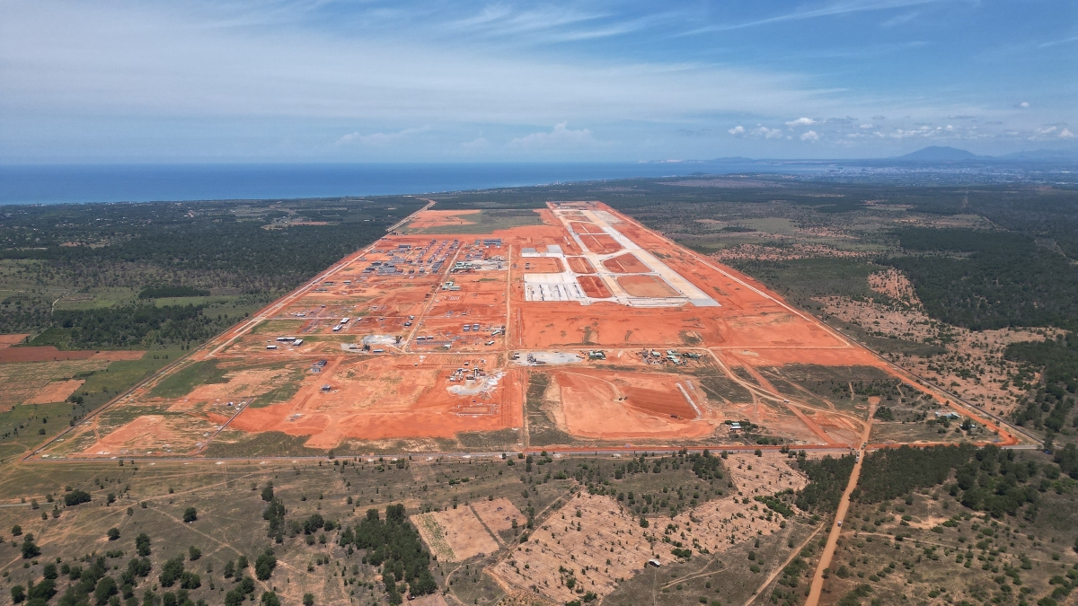 Lâm Đồng thu hồi gần 145 ha đất dự án sân bay Phan Thiết từ Rạng Đông