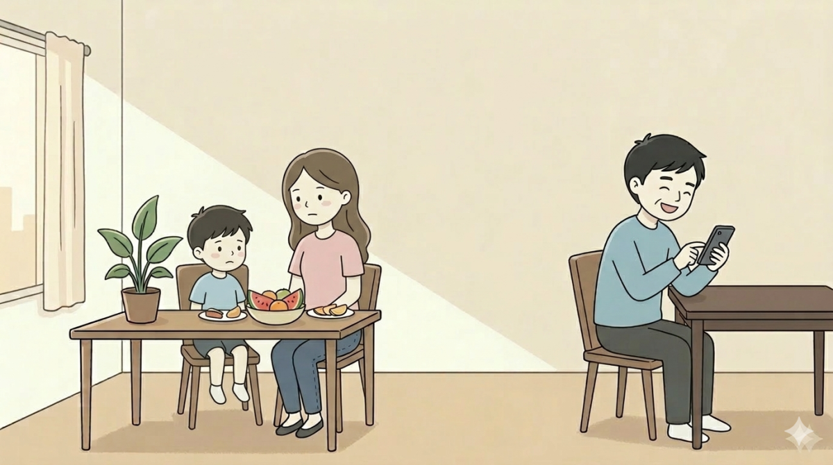 Chồng nói chuyện cùng bạn từ sáng tới khuya, còn vợ chỉ qua loa vài lời