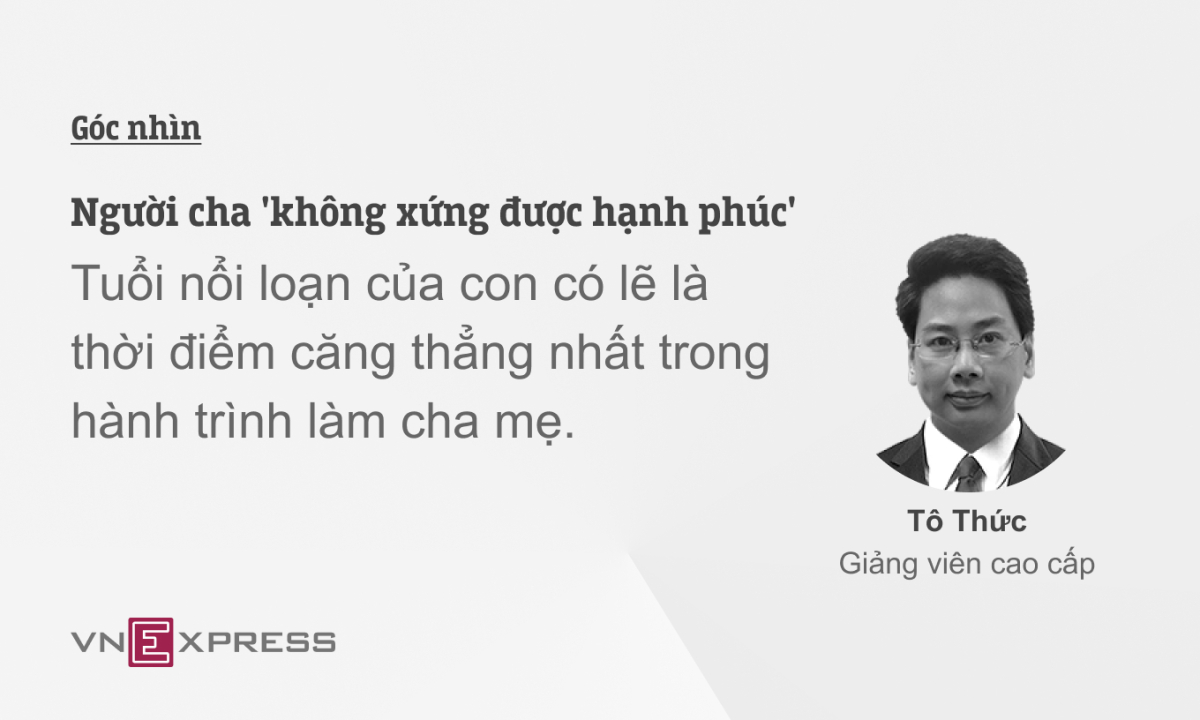 Người cha 'không xứng được hạnh phúc'