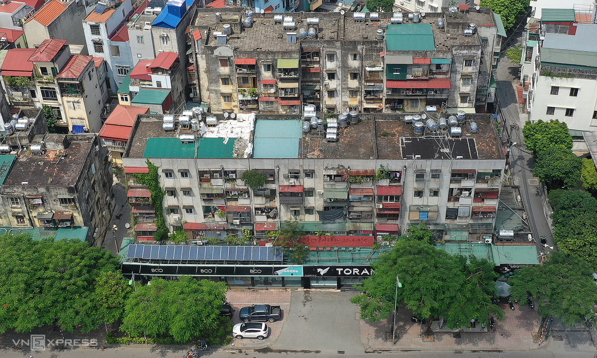 Hà Nội nghiên cứu chuyển đổi khu tập thể cũ sang nhà xã hội