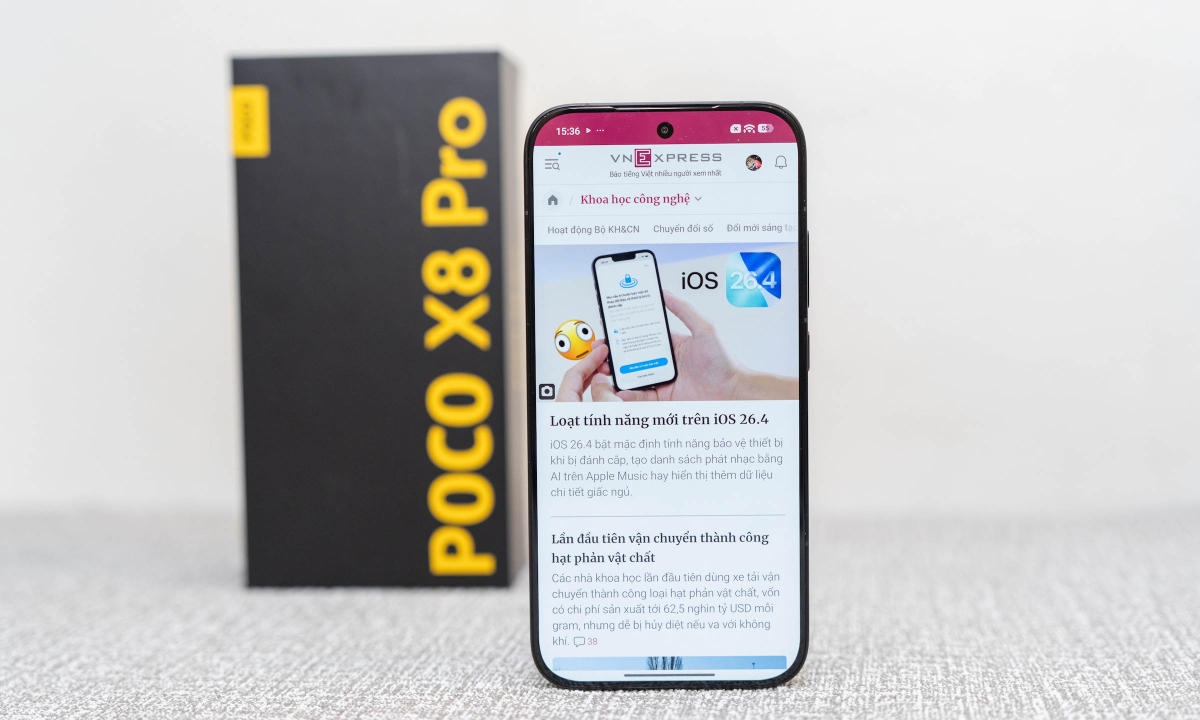 Poco X8 Pro - điện thoại 8 triệu đồng có camera hỗ trợ OIS