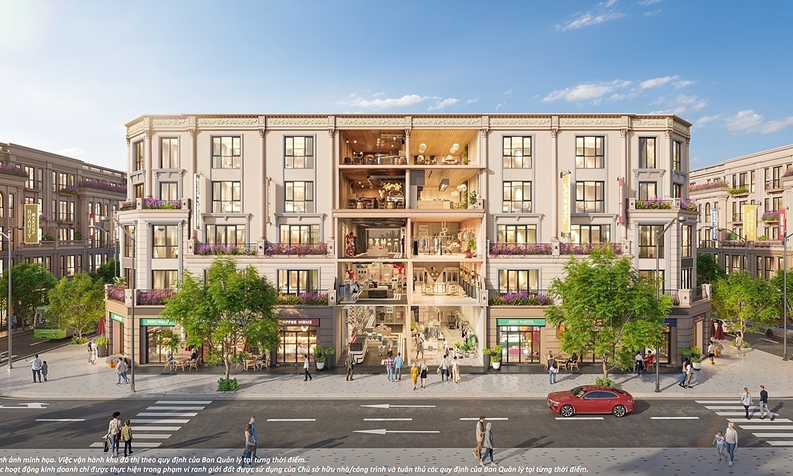 Phố thương mại sở hữu quảng trường hơn 1,9 ha tại Vinhomes Global Gate