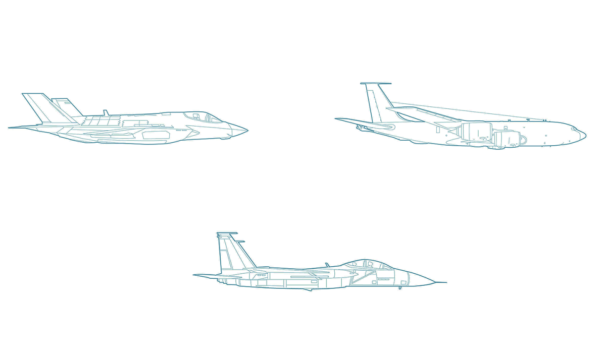Những khí tài đắt nhất của Mỹ bị hư hại sau một tháng xung đột