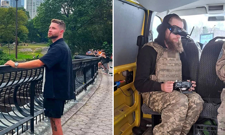 Những người Ukraine phải nhập ngũ sau khi bị Mỹ trục xuất