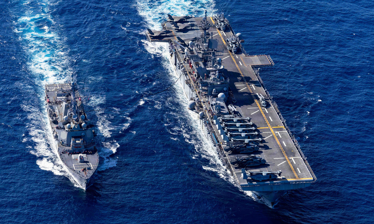 Nhóm tác chiến đổ bộ đầu tiên của Mỹ có mặt tại Trung Đông