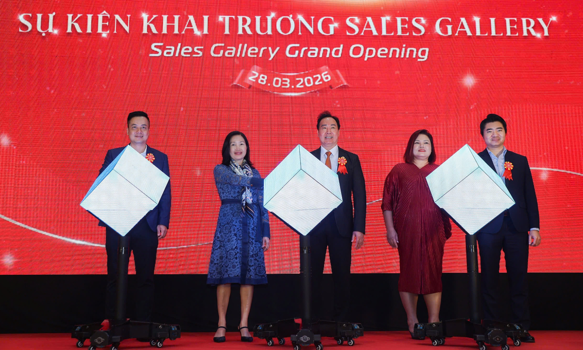 Phú Mỹ Hưng khai trương khu nhà mẫu Harmonie