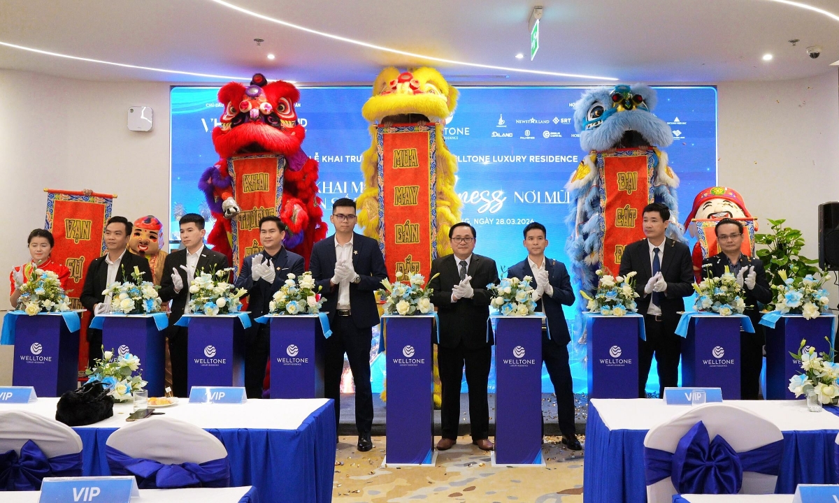 Khai trương căn hộ mẫu Welltone Luxury Residence