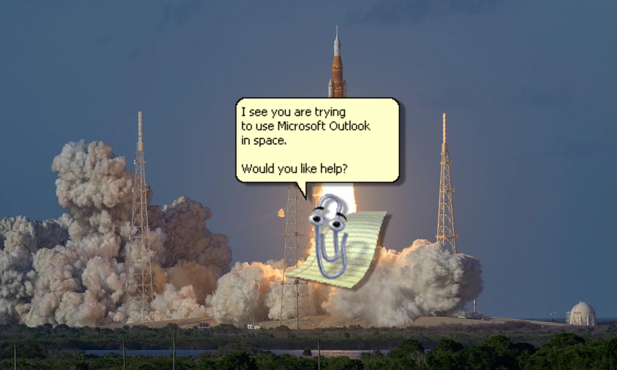 Phi hành gia Artemis II "gặp khó" với Microsoft Outlook