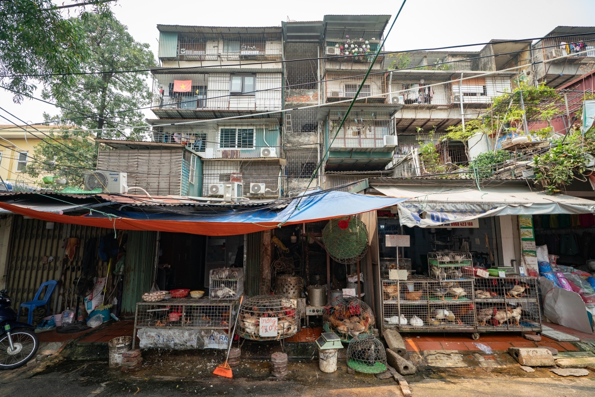 Kinh tế Xã hội Hạ tầng Bất động sản Du lịch Hiện trạng Khu tập thể Thanh Xuân Bắc được đề xuất cải tạo