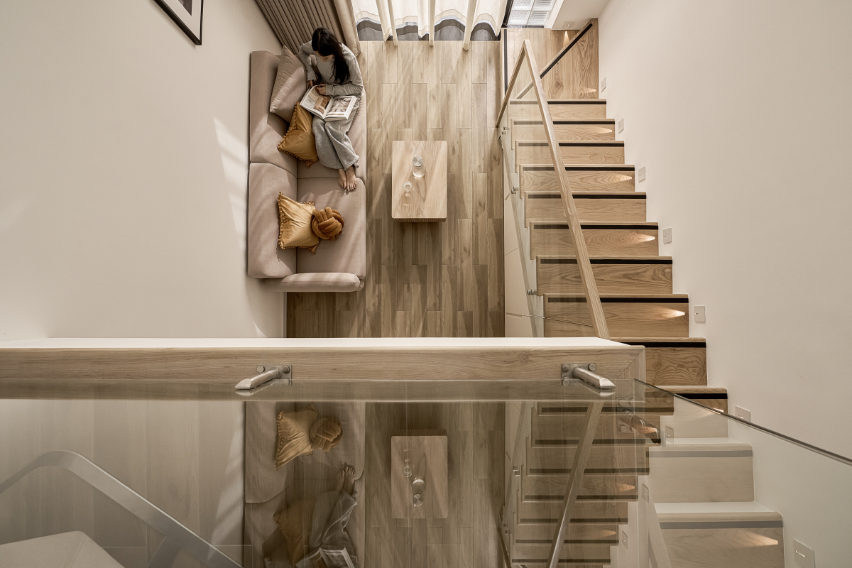 Nhà phong cách Japandi 200 m2 con gái ở xa xây tặng mẹ