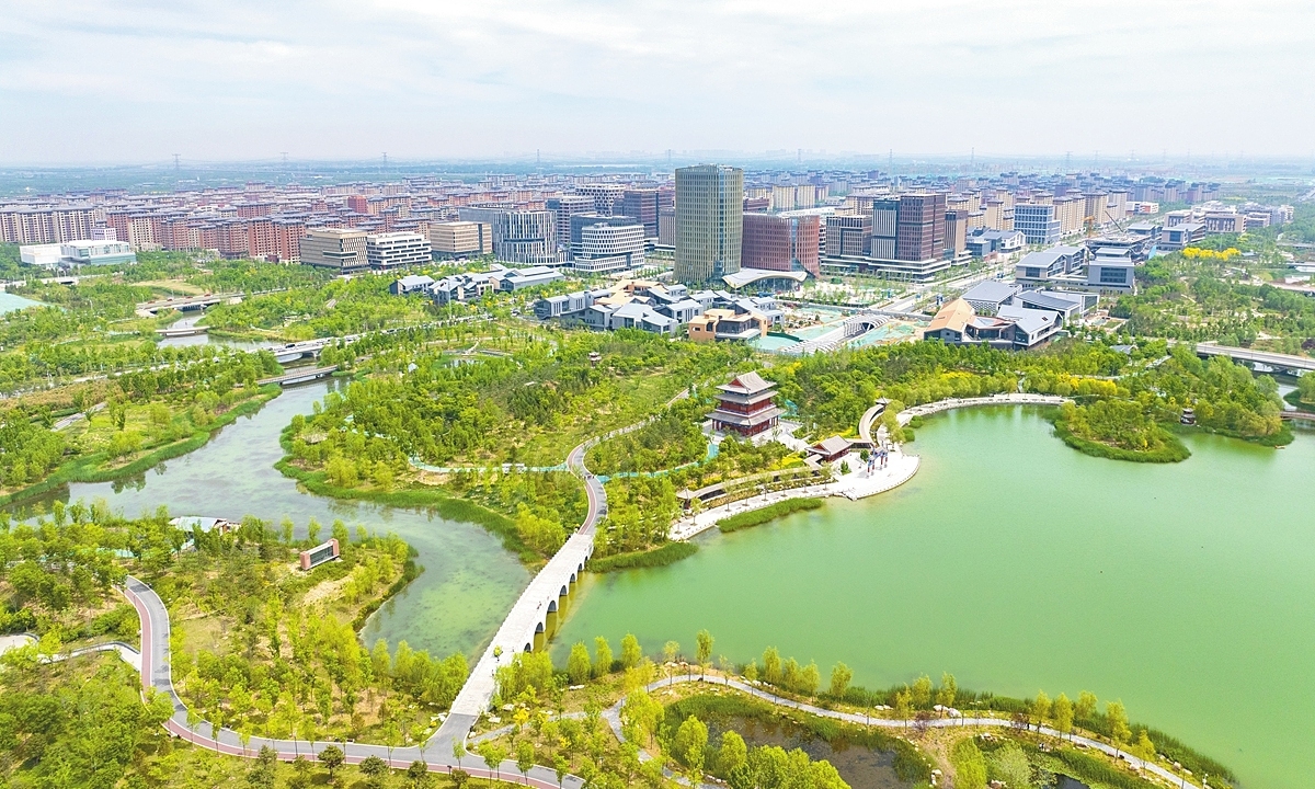 9 năm Trung Quốc phát triển 'thành phố tương lai' Hùng An