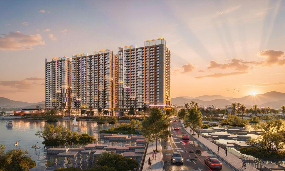 Sun Group ra mắt tháp căn hộ tại Nha Trang