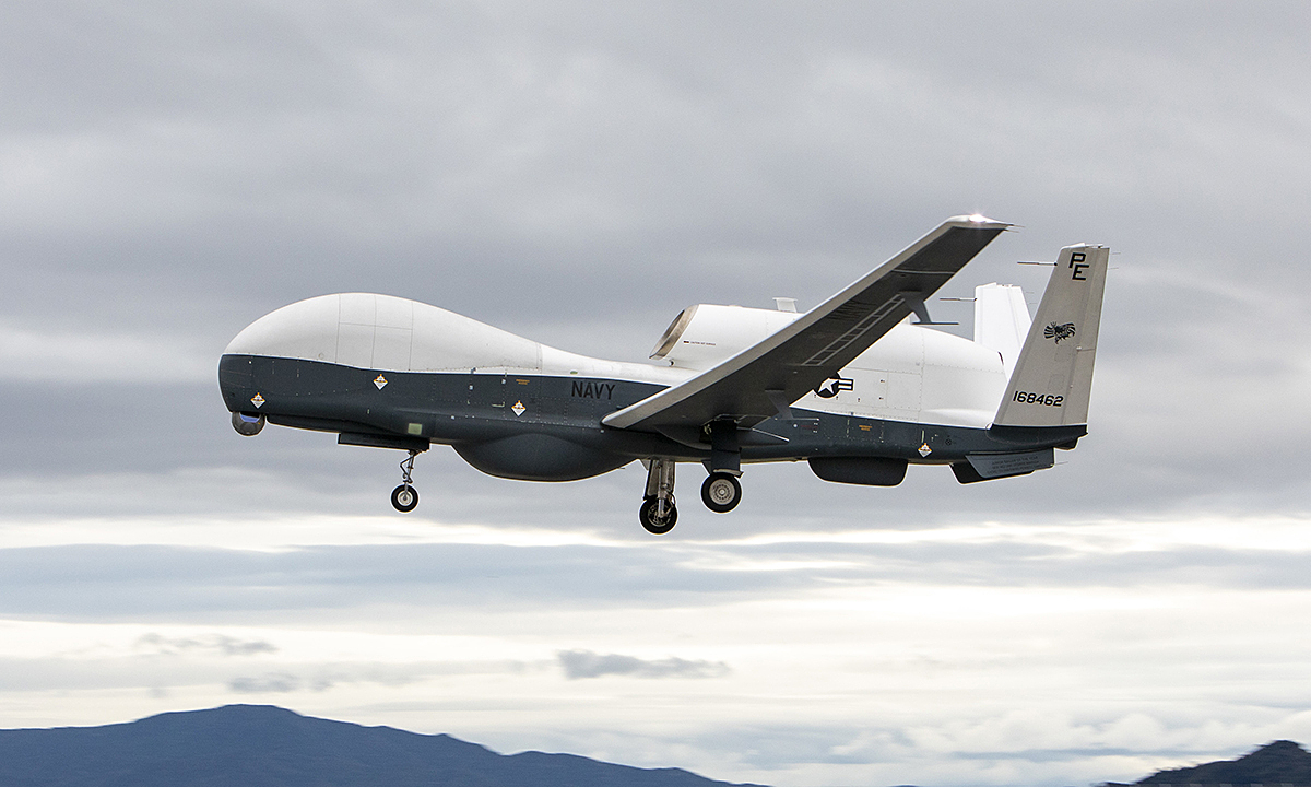 Mỹ xác nhận mất UAV hơn 200 triệu USD