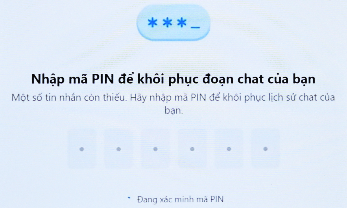 Người dùng Messenger gặp khó khi đồng bộ lịch sử chat