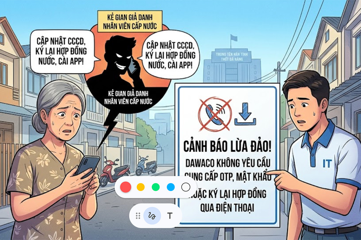 Cảnh báo chiêu giả danh nhân viên cấp nước để lừa đảo