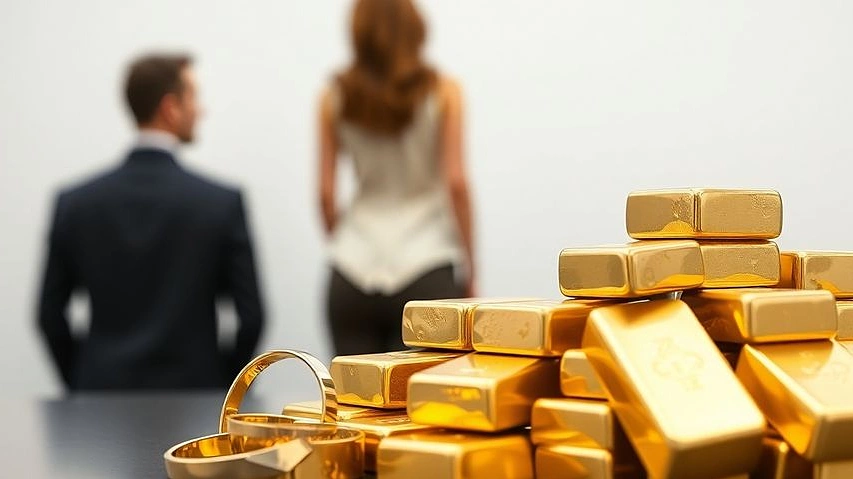 Có được chia tài sản chung trong hôn nhân để hạn chế vợ mua vàng?