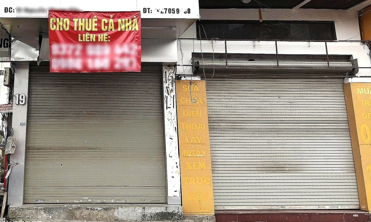 Nhiều mặt bằng trên 'đất vàng' tiếp tục ế khách thuê