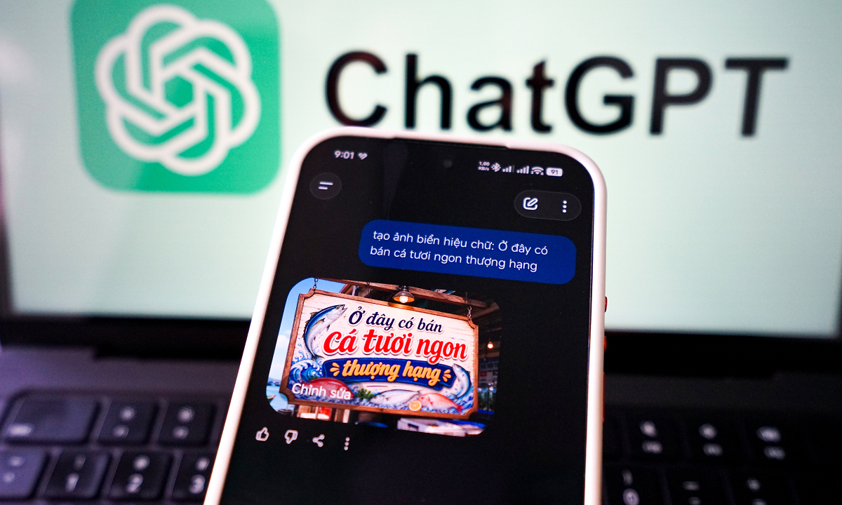 ChatGPT cải thiện tạo chữ viết tiếng Việt trong ảnh