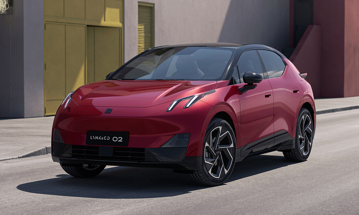 Lynk & Co 02 - CUV coupe thuần điện sắp bán tại Việt Nam