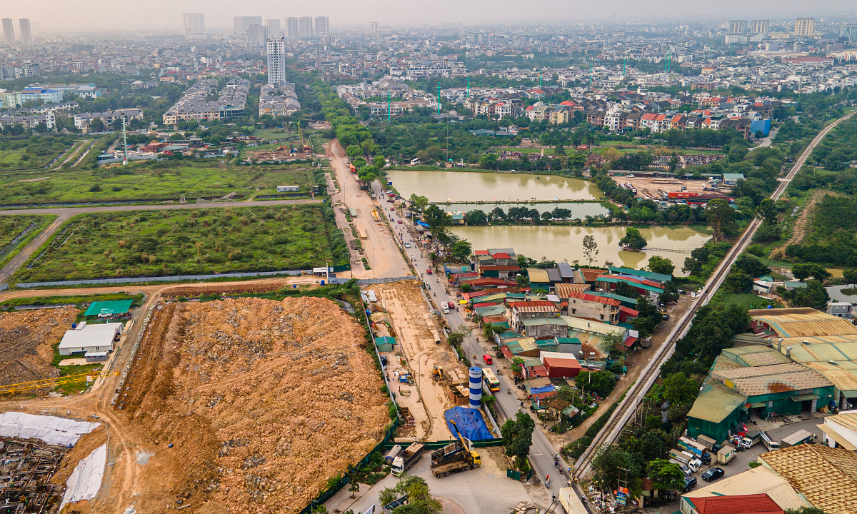 Hiện trạng 5 km đường 70 chờ hoàn thành trong năm