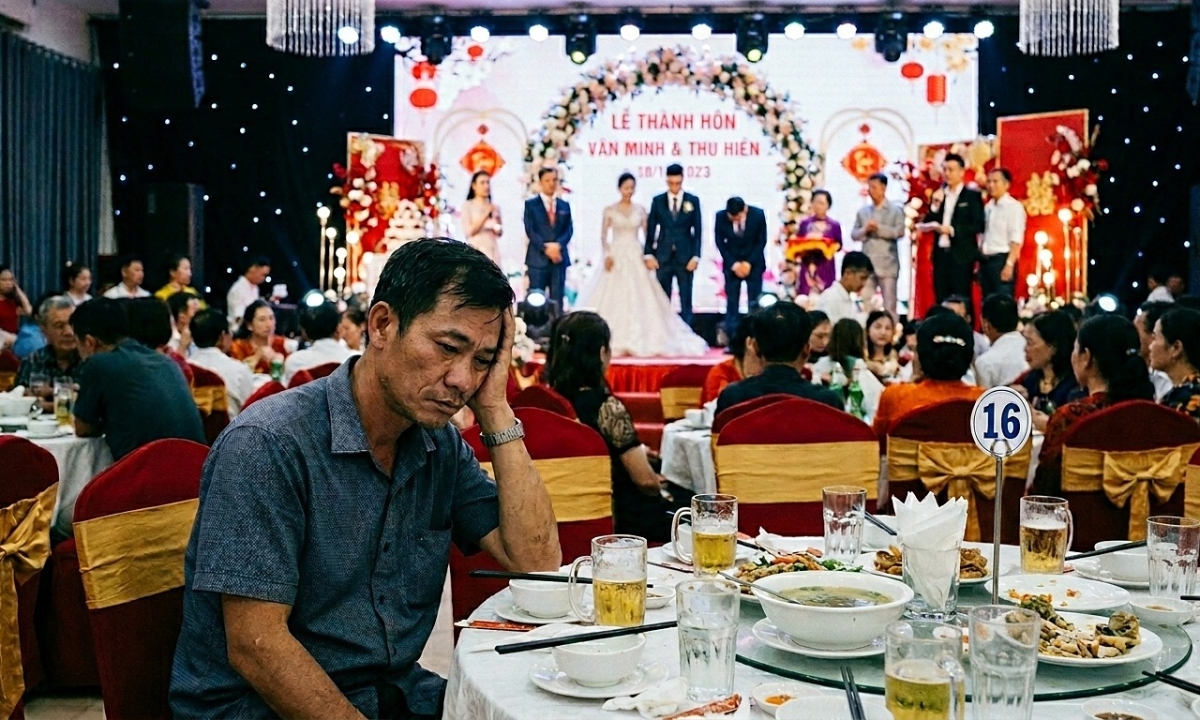 Đám cưới 'nhạt' vì ăn 30 phút đã đứng dậy ra về