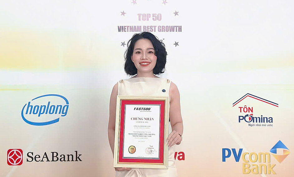 BV Land trong top 500 doanh nghiệp tăng trưởng nhanh nhất Việt Nam 2026