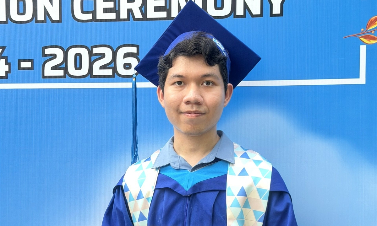 Chàng trai lấy bằng xuất sắc Bách khoa TP HCM trong 3,5 năm