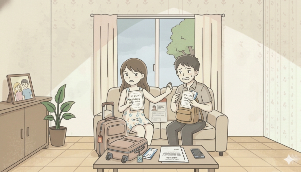 Vợ đòi một mình đi dự đám cưới ở xa bốn ngày ba đêm