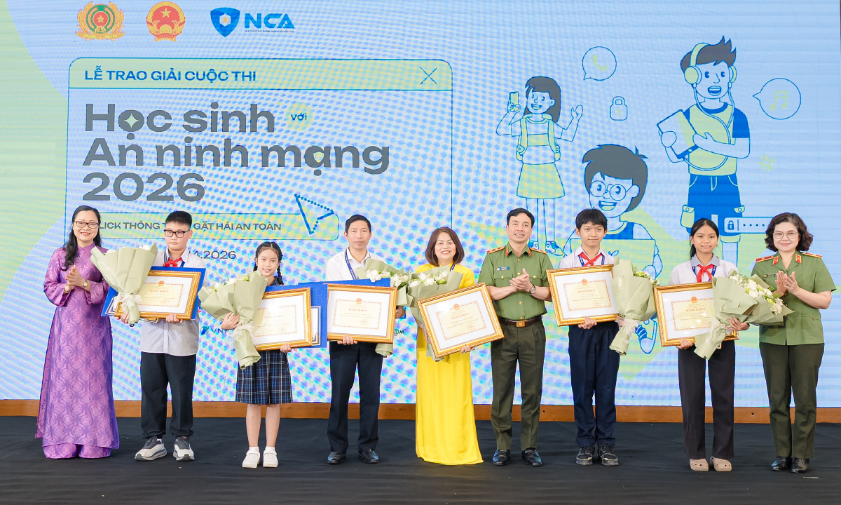 Hơn 1,1 triệu học sinh cả nước thi kiến thức an ninh mạng