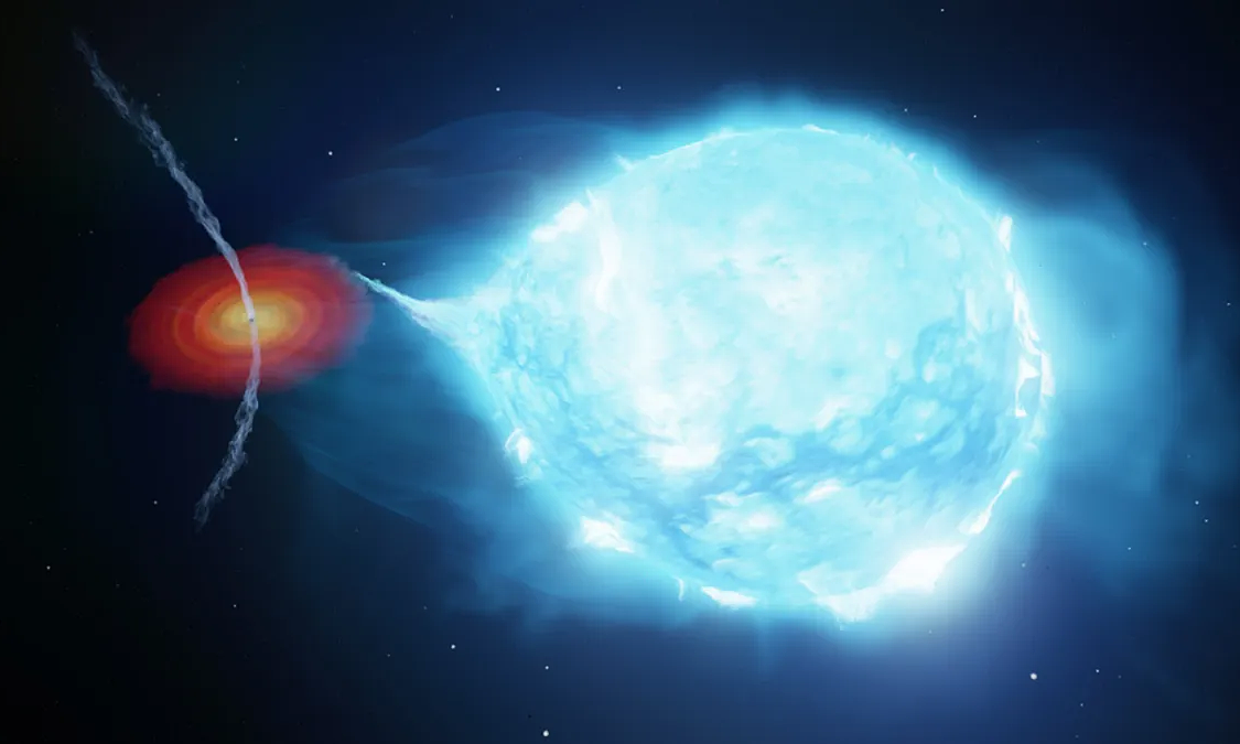 Hố đen phun luồng vật chất mạnh gấp 10.000 lần Mặt Trời