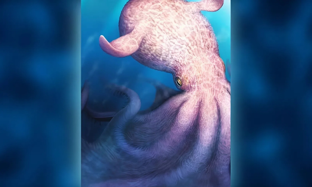 Bạch tuộc dài 19 m có thể thống trị biển cổ đại