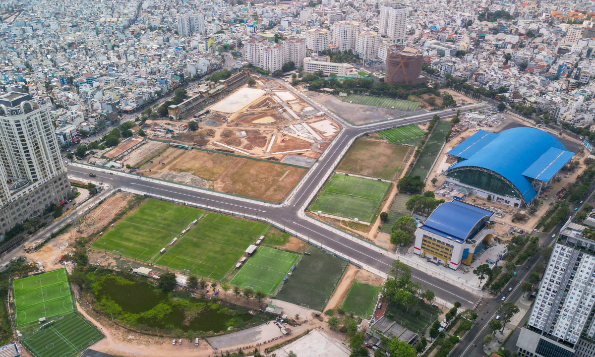 Diện mạo 5 đường xuyên trường đua Phú Thọ sắp thông xe