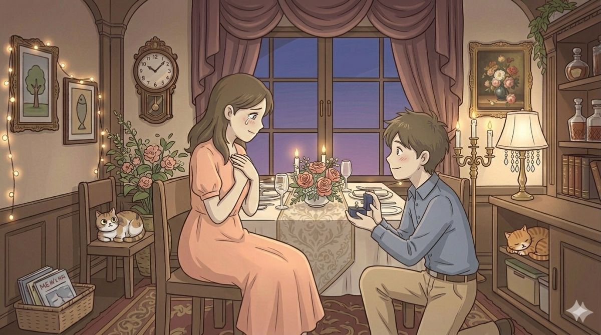 Vờ đi học để 'cưa' cô giáo, tôi đã cầu hôn thành công