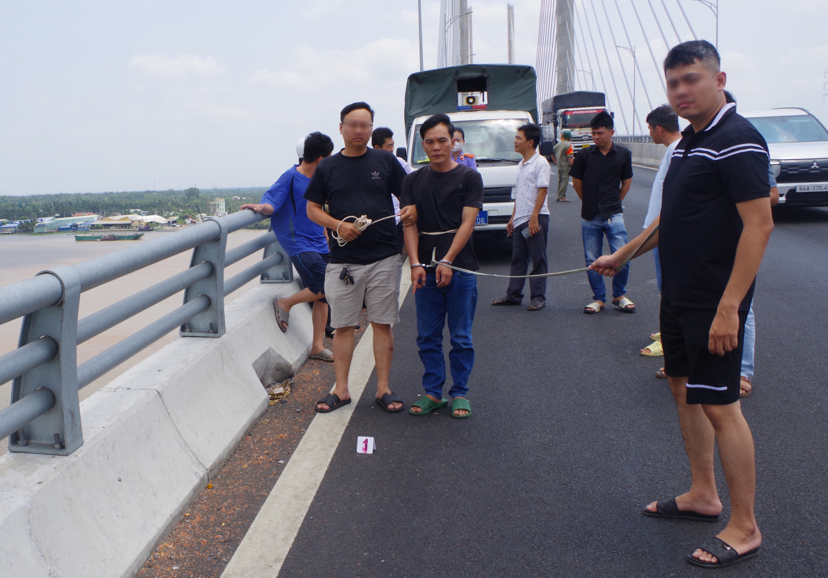 Kẻ cướp táo tợn trên cầu Rạch Miễu 2 bị bắt