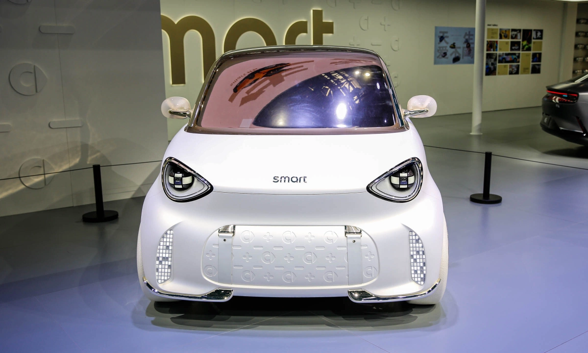 Smart Concept #2 - xe điện mini Đức dùng nền tảng Trung Quốc