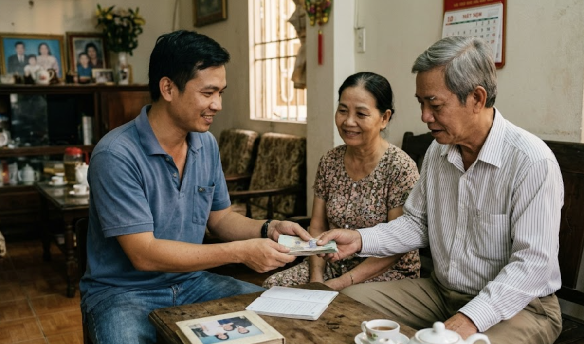 Đi làm rồi vẫn sống chung và không trả tiền nhà tháng 5 triệu đồng cho bố mẹ