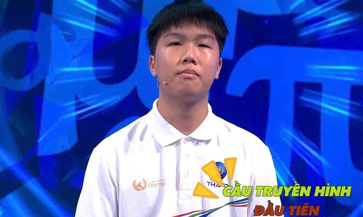 Nam sinh Phú Thọ đầu tiên vào chung kết Olympia