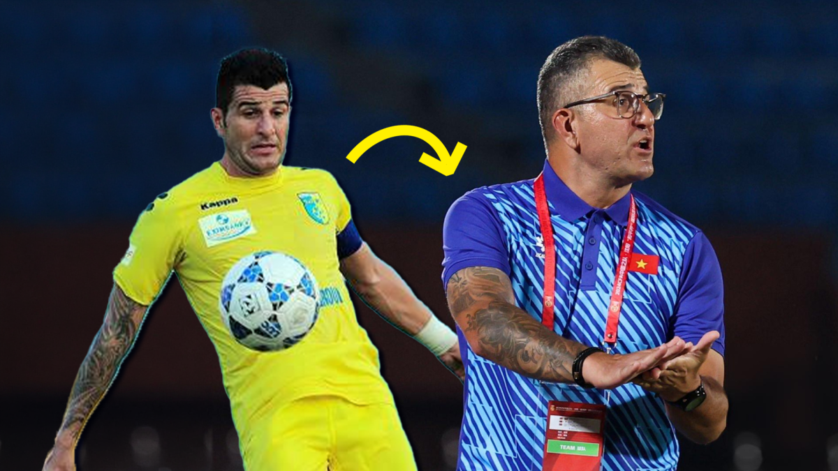 Cristiano Roland – từ trung vệ Brazil đến HLV U17 Việt Nam