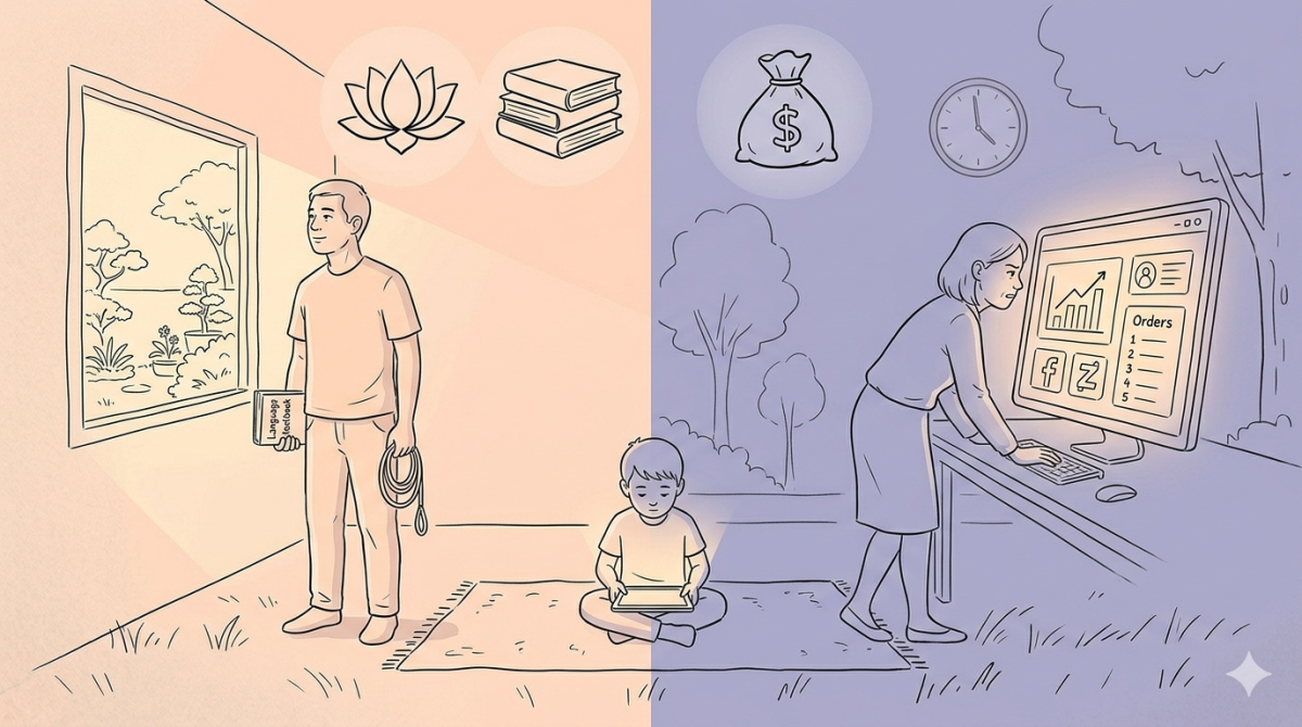 Mỗi tháng để ra 60 triệu đồng nhưng vợ chồng không hạnh phúc